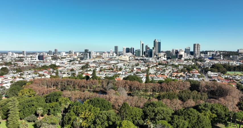 Aerial Image of HYDE PARK