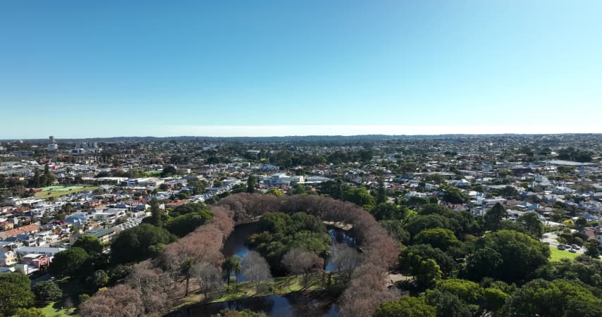 Aerial Image of HYDE PARK PERTH WA