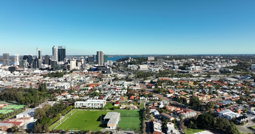Aerial Image of WEST PERTH