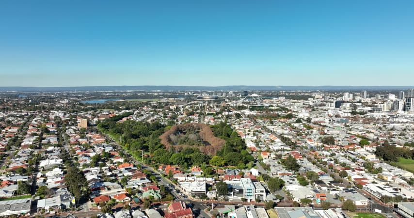Aerial Image of HYDE PARK FACING WEST