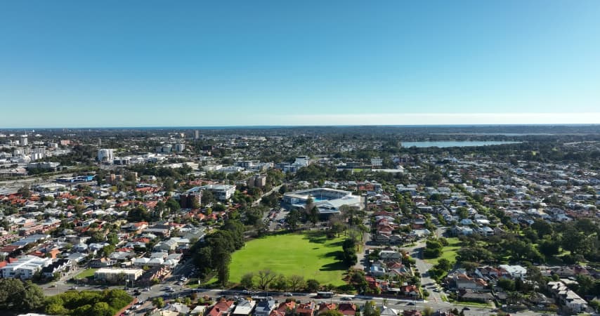 Aerial Image of BEATTY PARK RESERVE FACING WEST