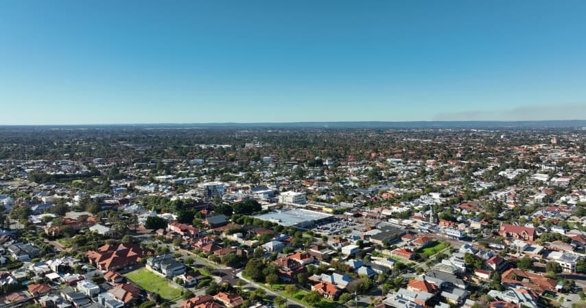 Aerial Image of NORTH PERTH