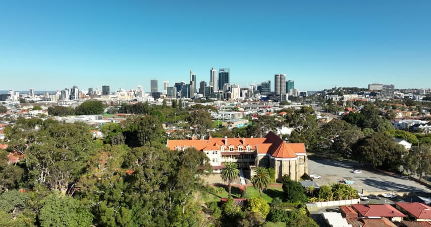 Aerial Image of NORTH PERTH