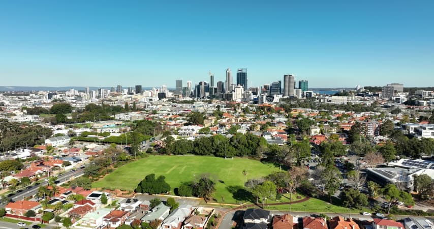 Aerial Image of NORTH PERTH