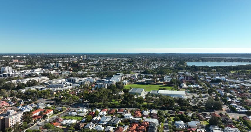 Aerial Image of LEEDERVILLE