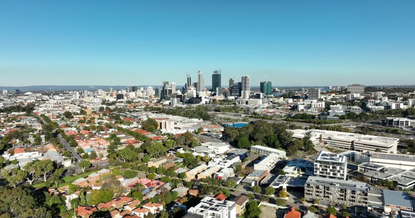 Aerial Image of LEEDERVILLE