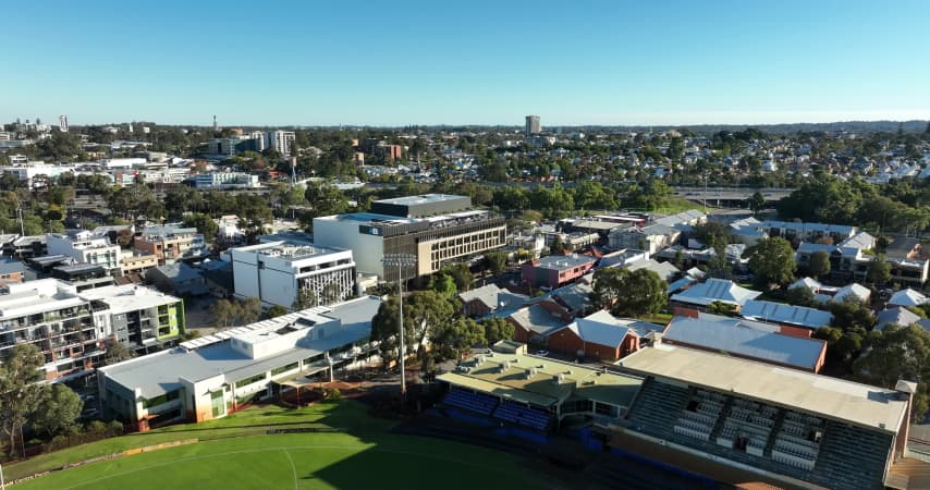 Aerial Image of LEEDERVILLE