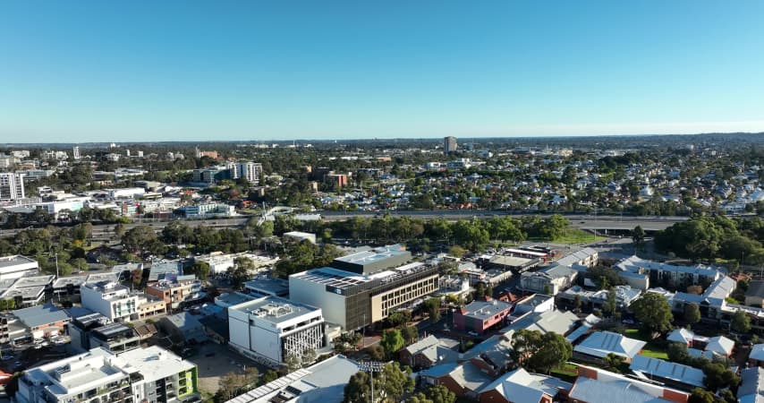 Aerial Image of LEEDERVILLE