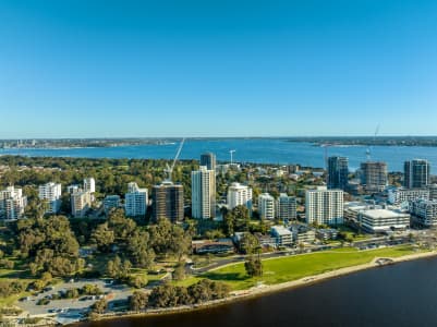 Aerial Image of SOUTH PERTH