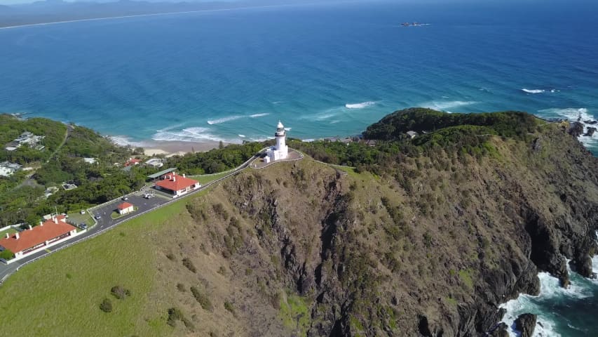 Aerial Image of CAPE BYRON LIGHTHOUSE