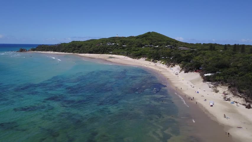 Aerial Image of BYRON BEACH TO CLARKES BEACH
