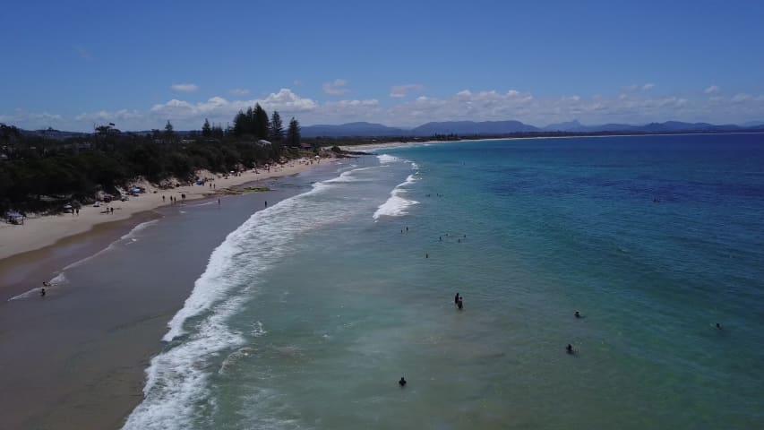 Aerial Image of BYRON BEACH