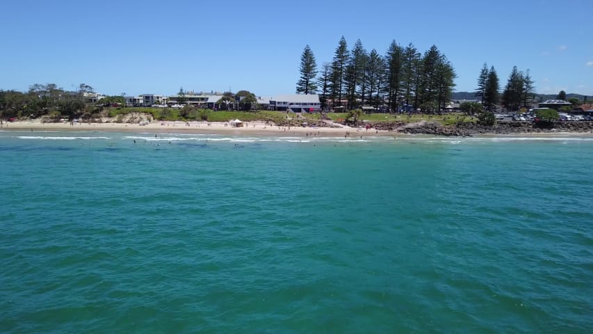 Aerial Image of BYRON BAY MAIN BEACH