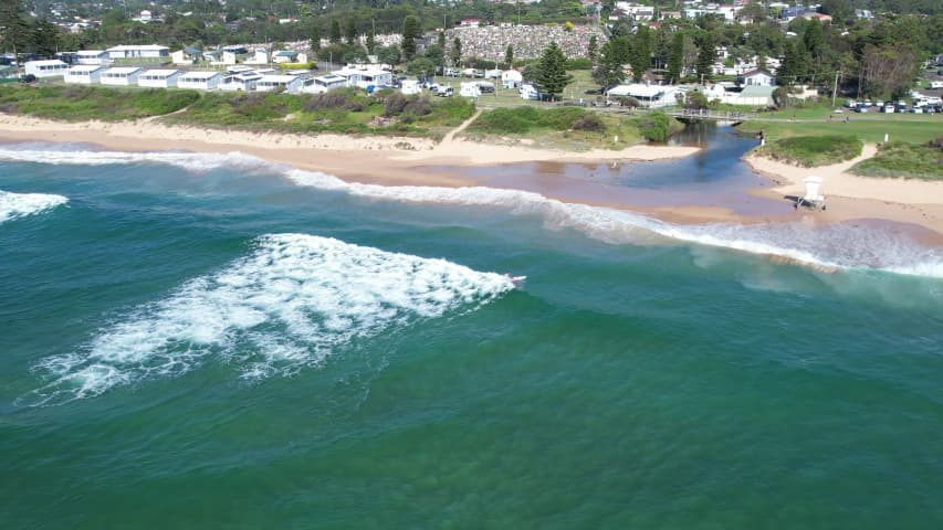 Aerial Image of BULLI SURF AND TOURIST PARK