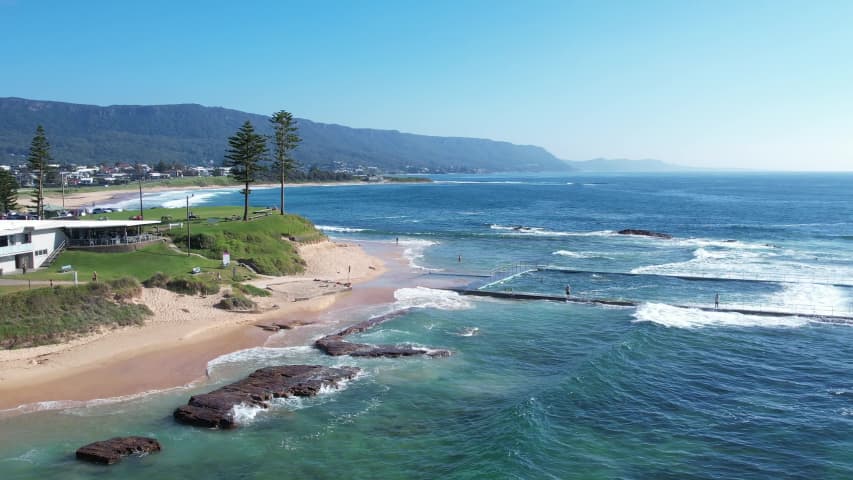 Aerial Image of BULLI ROCKPOOL