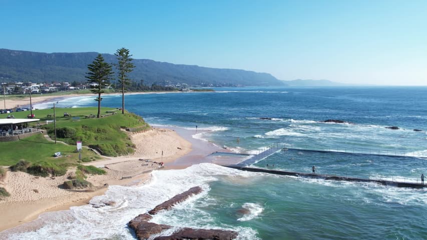 Aerial Image of BULLI ROCKPOOL