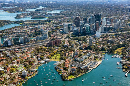 Aerial Image of NORTH SYDNEY