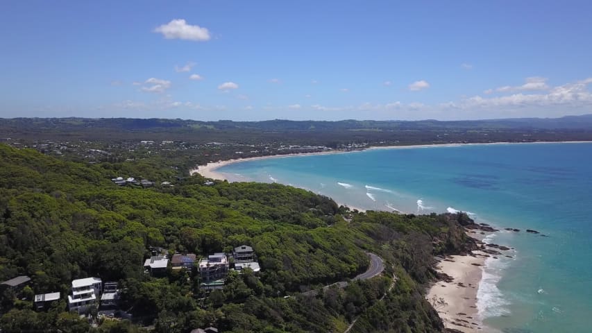 Aerial Image of THE PASS BYRON BAY