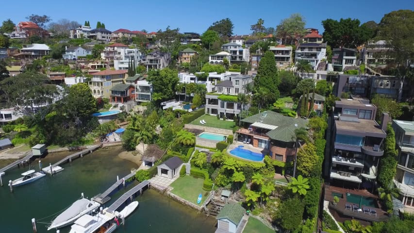 Aerial Image of CAMMERAY WATERFRONT