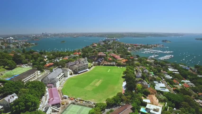 Aerial Image of SCOTS COLLEGE BELLEVUE HILL