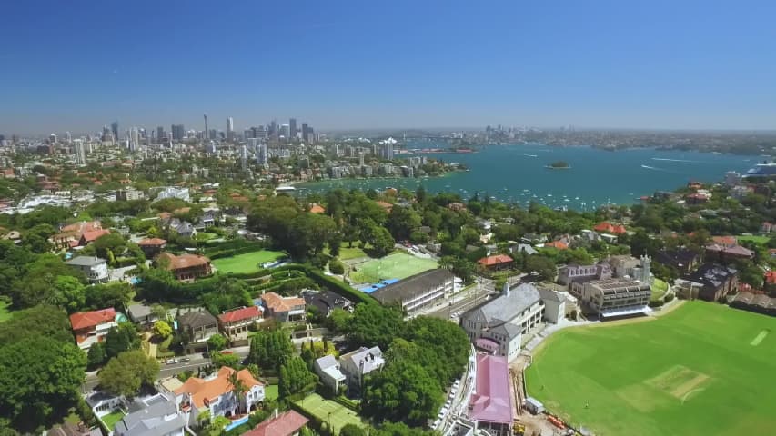 Aerial Image of BELLEVUE HILL