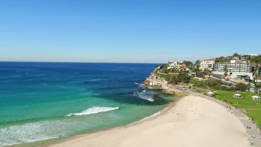 Aerial Image of BRONTE BATHS