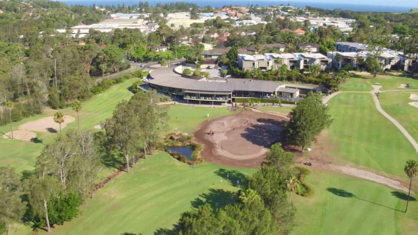Aerial Image of BAYVIEW GOLF CLUBHOUSE