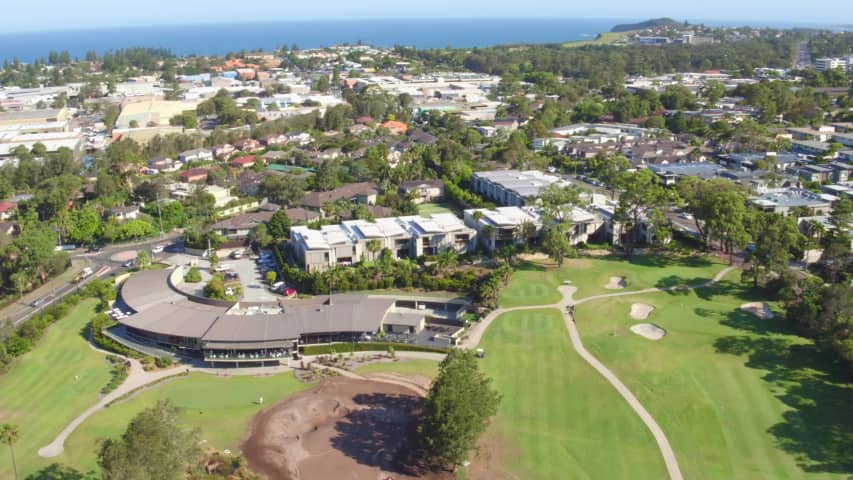 Aerial Image of BAYVIEW GOLF CLUB HOUSE