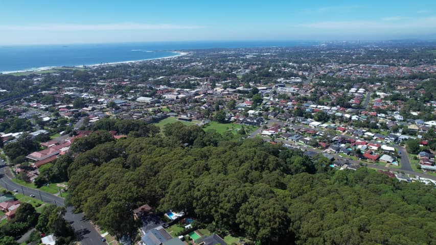 Aerial Image of WOONONA