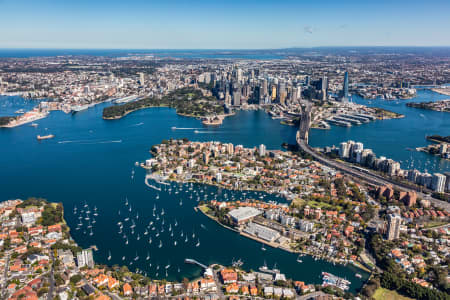 Aerial Image of NORTH SYDNEY