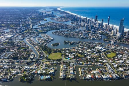 Aerial Image of SURFERS PARADISE