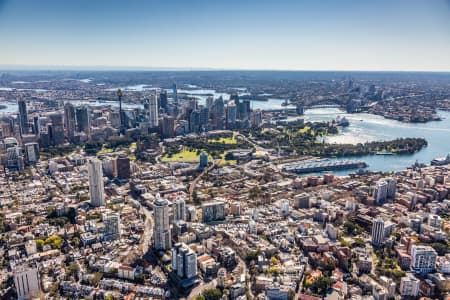 Aerial Image of POTTS POINT