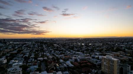Aerial Image of FORTITUDE VALLEY SUNRISE BRISBANE