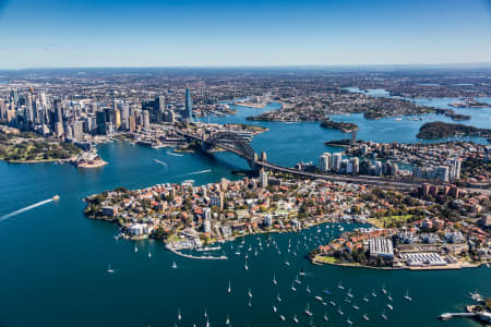 Aerial Image of NORTH SYDNEY