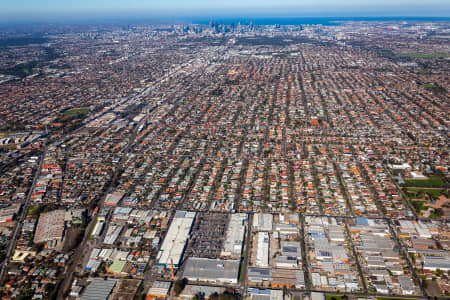 Aerial Image of COBURG NORTH