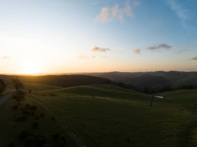 Aerial Image of COALVILLE SUNSET GIPPSLAND VICTORIA