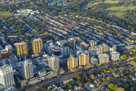 Aerial Image of BONDI JUNCTION EARLY MORNING