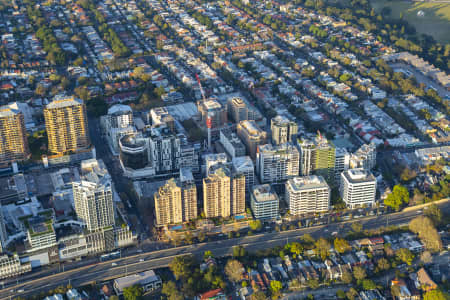 Aerial Image of BONDI JUNCTION EARLY MORNING