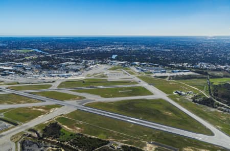 Aerial Image of PERTH AIRPORT