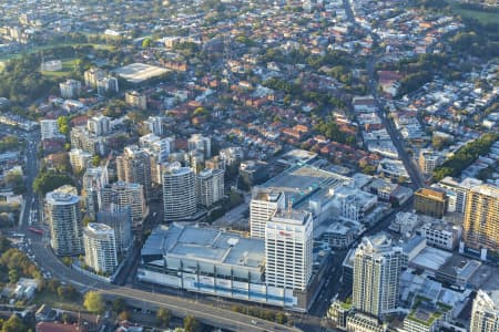 Aerial Image of BONDI JUNCTION EARLY MORNING