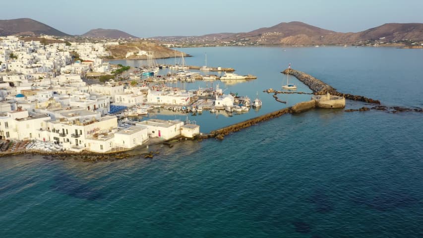 Aerial Image of NAOUSA PAROS ISLAND