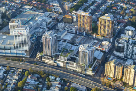 Aerial Image of BONDI JUNCTION EARLY MORNING