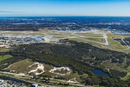 Aerial Image of PERTH AIRPORT