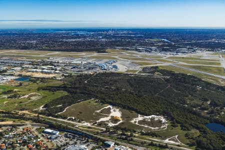 Aerial Image of PERTH AIRPORT