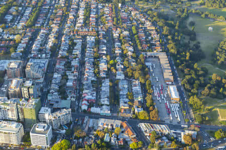 Aerial Image of BONDI JUNCTION EARLY MORNING