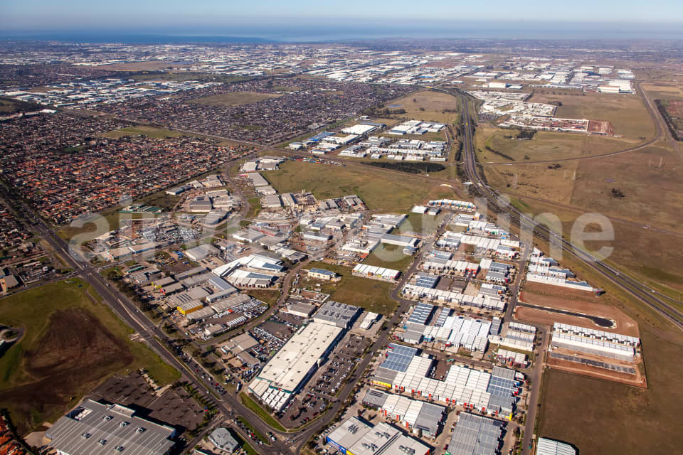 Aerial Image of Ravenhall, Victoria, Australia