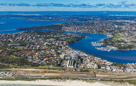 Aerial Image of NORTH FREMANTLE