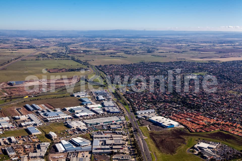 Aerial Image of Ravenhall, Victoria, Australia
