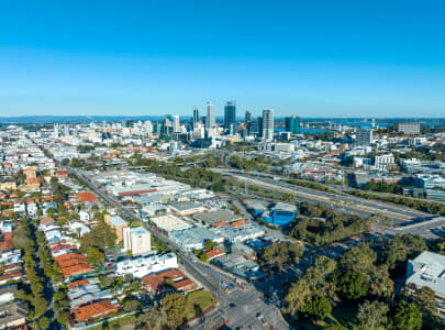 Aerial Image of WEST PERTH