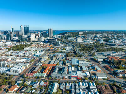 Aerial Image of WEST PERTH